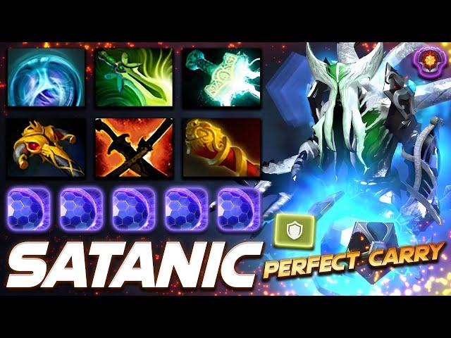 Satanic Faceless Void Perfect Carry - Dota 2 Pro Gameplay [Watch & Learn]