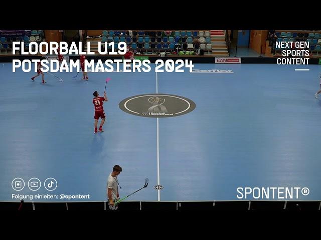 Floorball U19 Potsdam Masters 2024 - MBS Arena - Samstag 22.06.2024 - Session 1