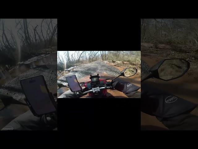 Why you should not ride a scooter through a creek #hondaadv160 #hondaadv150 Not a true dual sport