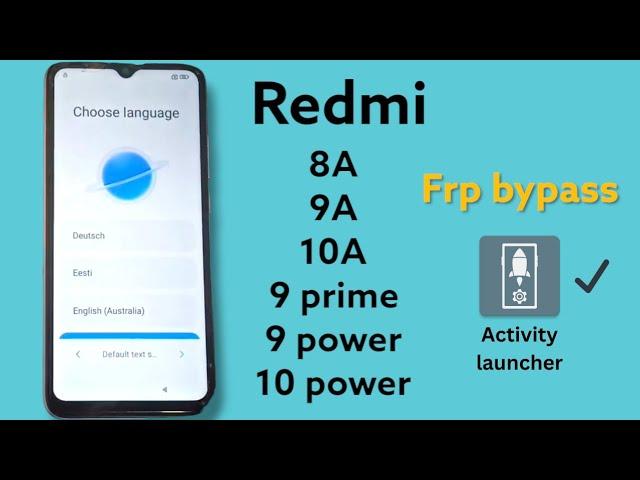 Redmi 10a  FRP Bypass || without pc || easy method