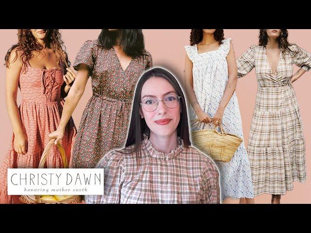 11 Sewing Patterns to create your own Christy Dawn inspired handmade wardrobe + 1 pattern hack