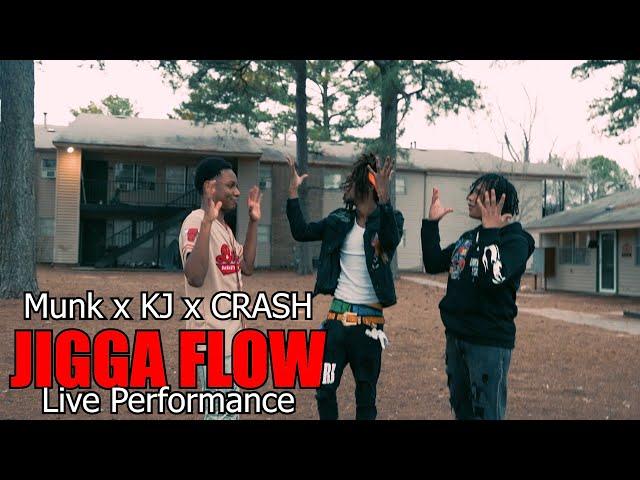 Munk x KJ x Crash - Jigga Flow (Live Performance) @SNGFilmz