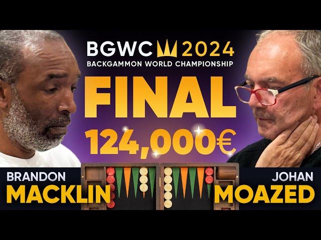 Backgammon World Championship 2024 - FINAL (Monte Carlo)