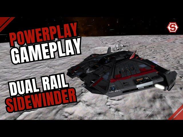 Sidewinder Powerplay Undermining | Gameplay | Elite Dangerous