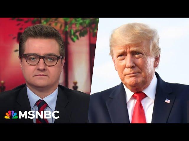 See Chris Hayes demolish Trump's '4 years ago' question with facts