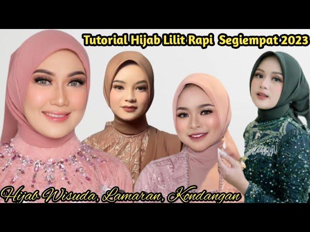 Cocok untuk Wisuda dan Lamaran!! Tutorial Hijab Lilit Segi Empat Rapi dan simpel tahan lama 2023