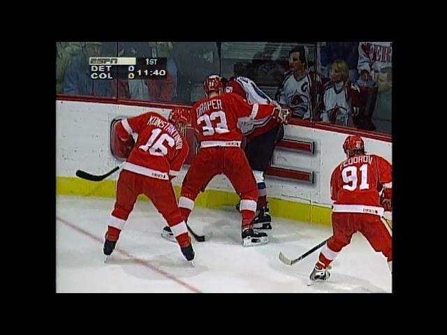 NHL WESTERN CONFERENCE FINALS 1996 - Game 4 - Colorado Avalanche @ Detroit Red Wings