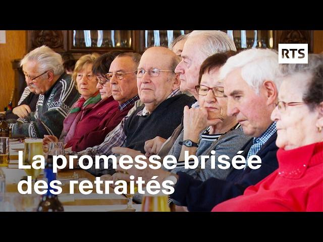 AVS, 2e pilier : les retraités pris dans l'engrenage de la précarité | RTS