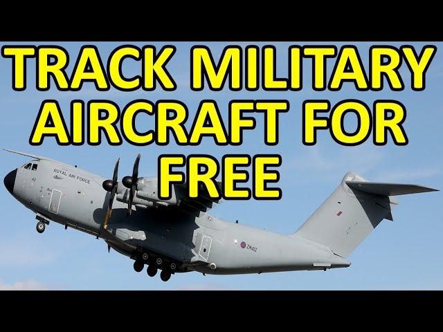 MONITOR MILITARY AIRCRAFT LIVE FOR FREE