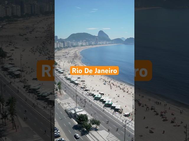 Rio in 30 Seconds: Beaches, Views & Vibes! #shorts #shortfeed