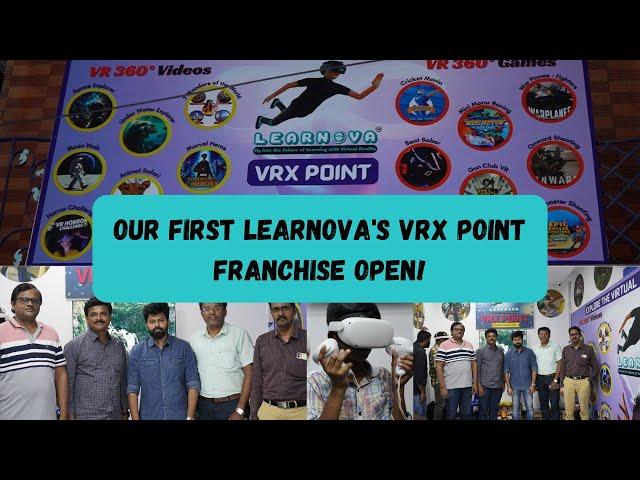  Exciting News! Our First Learnova's VRX Point Franchise Opening! 