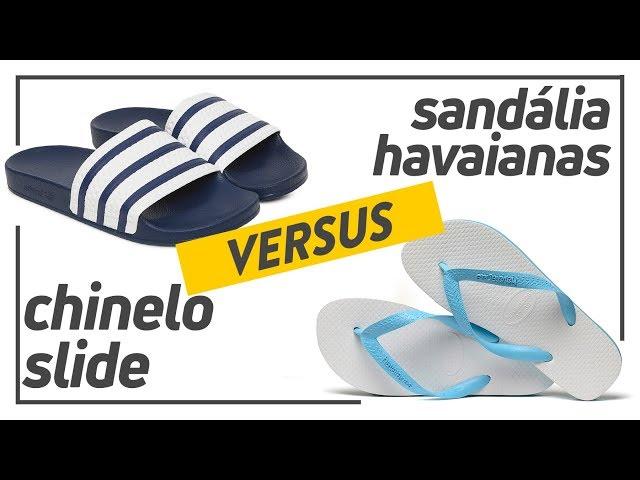 CHINELO SLIDE ou SANDÁLIA HAVAIANAS: Qual é o melhor? | REVIEW MHM 003