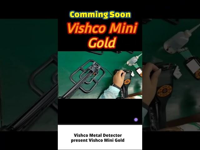 Vishco Mini Gold Metal Detector Metal Detector Comming Soon