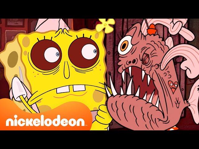 SpongeBob Returns to the Salty Spitoon! ️ | Nickelodeon UK