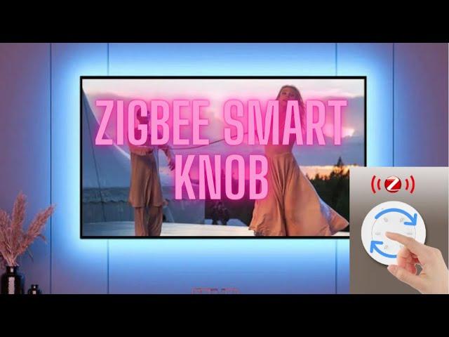 Using a Zigbee Smart Rotary Knob to Control my TV Backlights with Home Assistant