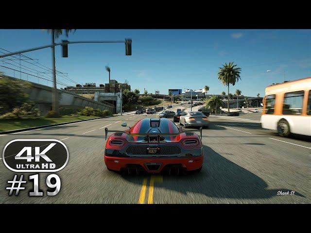 Grand Theft Auto 5 4K Ultra Graphics Gameplay Walkthrough Part 19 - GTA 5 PC 4K 60FPS