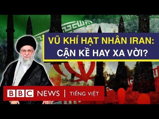 IRAN SỞ HỮU VŨ KHÍ HẠT NHÂN: CHUYỆN CẬN KỀ HAY XA VỜI?