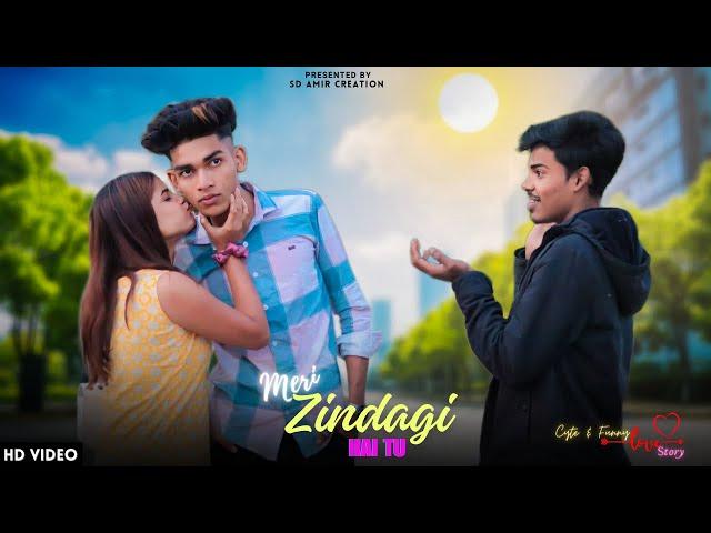 Meri Zindagi Hai Tu | Jubin Nautiyal | Cute & Funny Love Story | SD Amir Creation