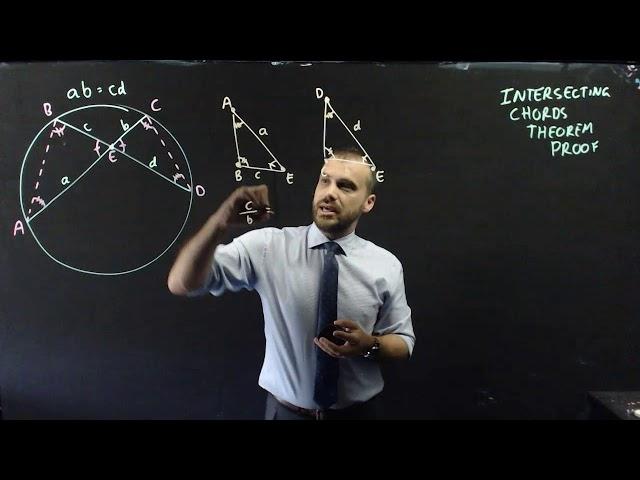 Intersecting Chord Theorem Proof