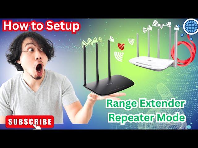 How to Setup  Range Extender/Repeater mode TL-WR940N Wireless Router  -Urdu/Hindi
