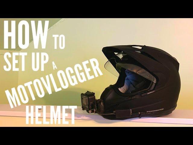 HOW I SET UP A HELMET FOR MOTOVLOGGING!! With PARAMOTO 959