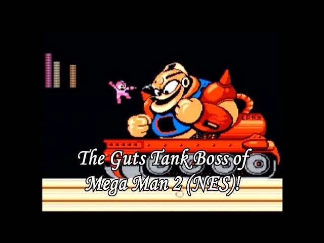 The Bigger They Are..! The Guts Tank Boss of #MegaMan2 (NES)! #thejonnymar #shorts