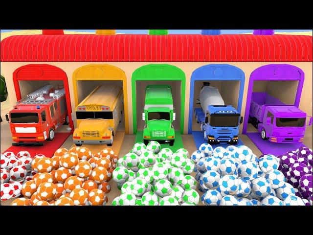 Baby Shark  - Baby songs Learn city truck names  - Nursery Rhymes & Kids Songs