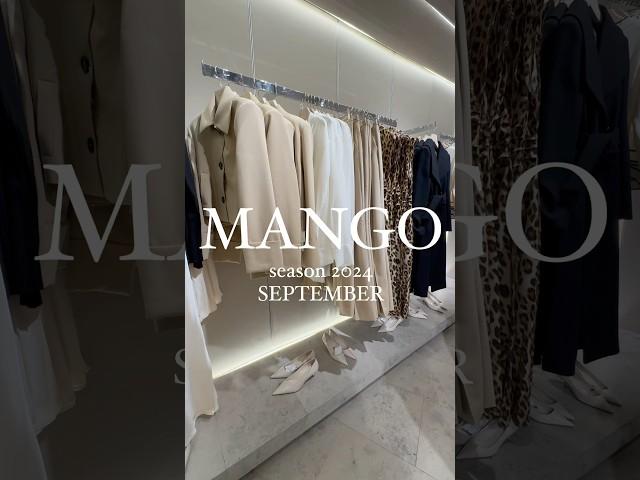 MANGO Autumn collection 2024/ SEPTEMBER