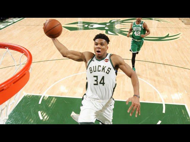 The Greek Freak's Best Dunks Of His Career | 15 Minutes Of Giannis Antetokounmpo Dunks & Poster Jams