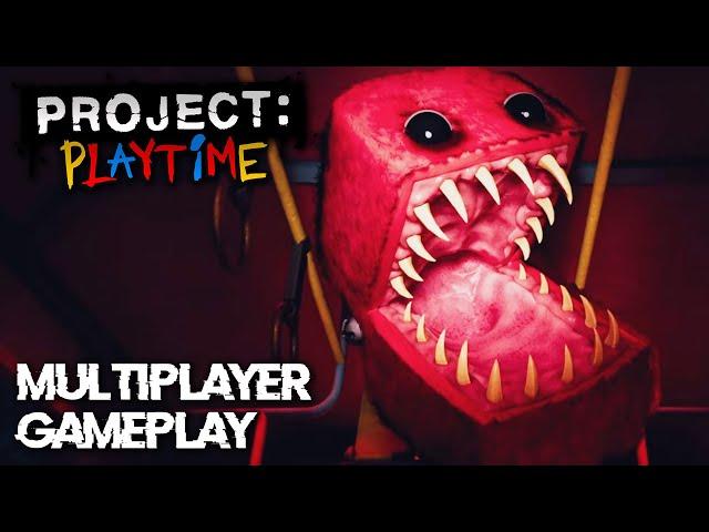 PROJECT: PLAYTIME is FINALLY HERE! | Poppy Playtime Multiplayer Horror Game