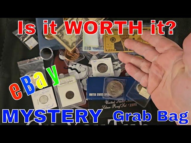 $65.99 worth of eBay MYSTERY coin GRAB BAG. Silver "focus" and collectibles #coinsnobz #grabbag