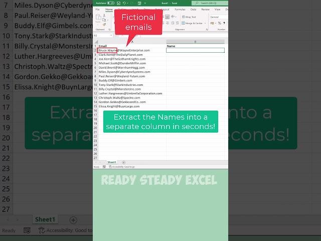 Excel tip of the decade...probably? #shorts