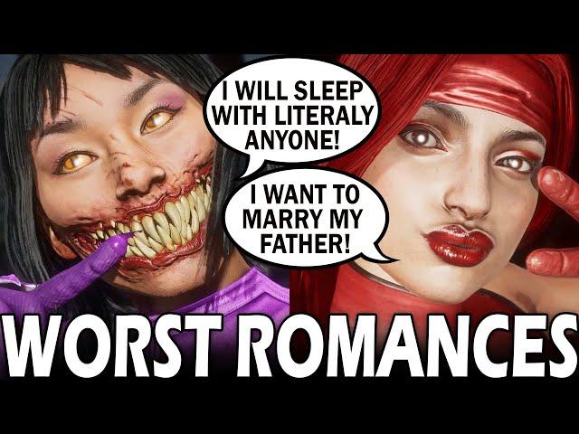 The Worst Romances in Mortal Kombat History!