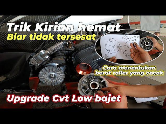 Trik hemat Upgrade Cvt | Rumus Kirian Nmax low bajet