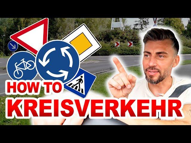 Kreisverkehr erklärt | Kreisel kurz und knapp mit Beispielen & Sondersituationen  