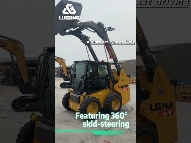 LuGong LG75 skid steer loader
