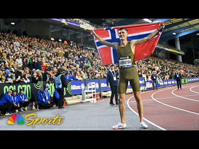 Jakob Ingebrigtsen bests Timothy Cheruiyot, Cole Hocker in 1500m at Diamond League | NBC Sports