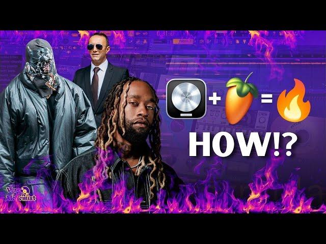 How To Cook Up a  Kanye West & Ty Dolla $ign Beat in 3 Simple Steps! | FL Studio x Logic Pro