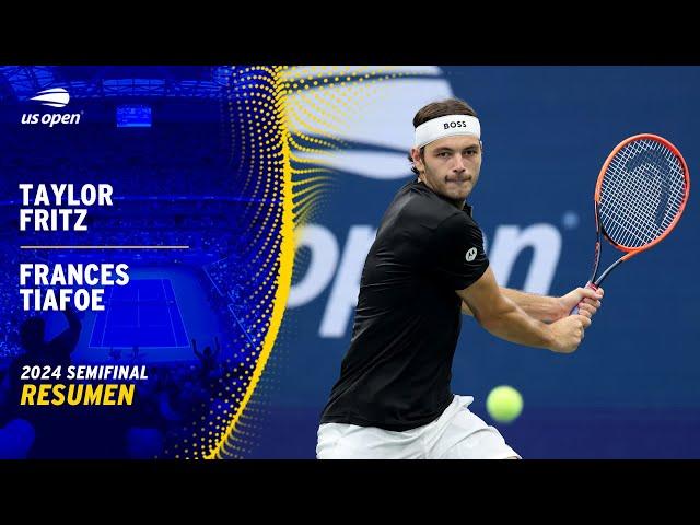 Taylor Fritz vs. Frances Tiafoe Resumen | US Open 2024 Semifinal