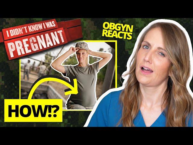 Doctor Reacts: Didn't Know She Was Pregnant AT BOOT CAMP!?