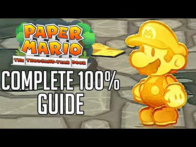 Full 100% Walkthrough - Paper Mario: The Thousand-Year Door Remake (Switch)