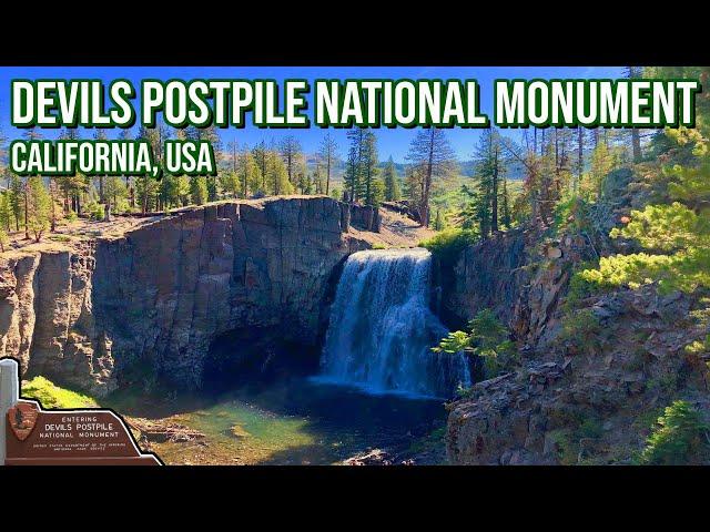 UNBELIEVABLE ROCK Formation & Surprise WATERFALL Hike - Rainbow Falls & Devils Postpile - Full Hike