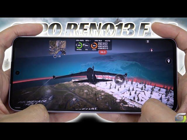 Oppo Reno13 F 5G test game Call of Duty Warzone Mobile | Snapdragon 6 Gen 1