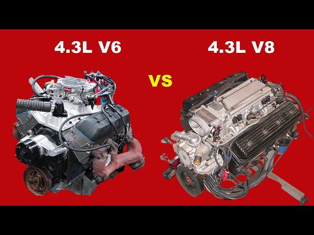 4.3L V6 VS 4.3L V8-WHICH OTHER GUYS MAKES A BETTER BUILDER?