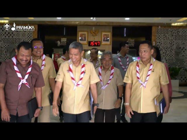 KEMENPORA TERIMA AUDIENSI KWARNAS GERAKAN PRAMUKA