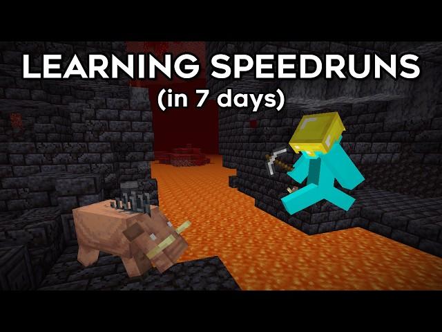 I Tried To Learn Speedrunning In A Week (it was tough)