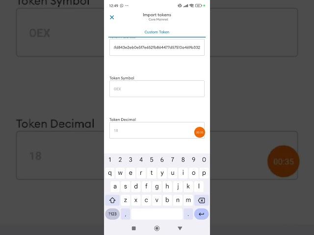 HOW TO ADD OEX CONTRACT ADDRESS TO METAMASK