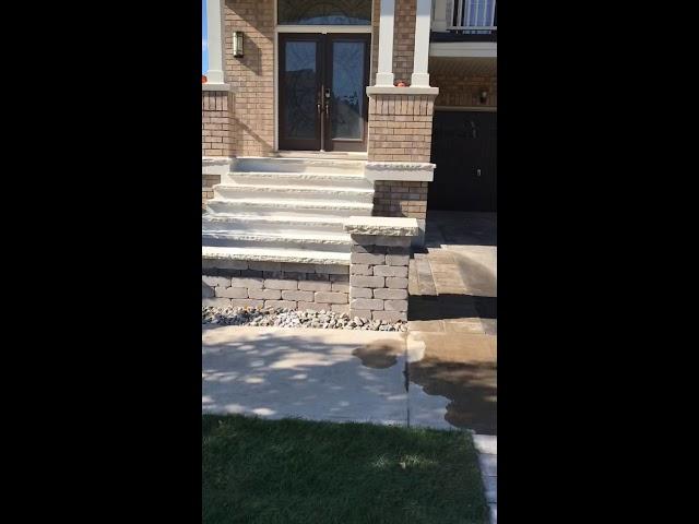 Banas flagstone porch, techo block interlocking and unblock accent stripes rogerwalker@hotmail.com