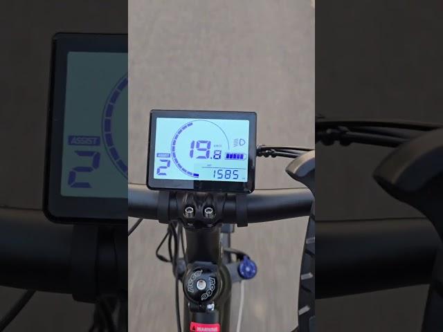 Nakxus E-Bike Speed test peddle and throttle.