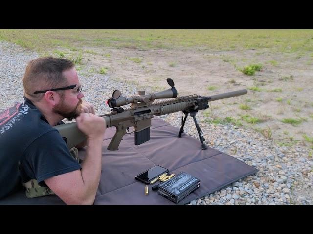 KAC M110 Suppressed w/ Subsonic Ammo